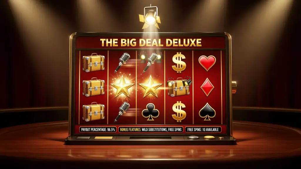 The Big Deal Deluxe Slot: Online Casino Game Review, Payout Percentage, Bonus Features and Free Spins